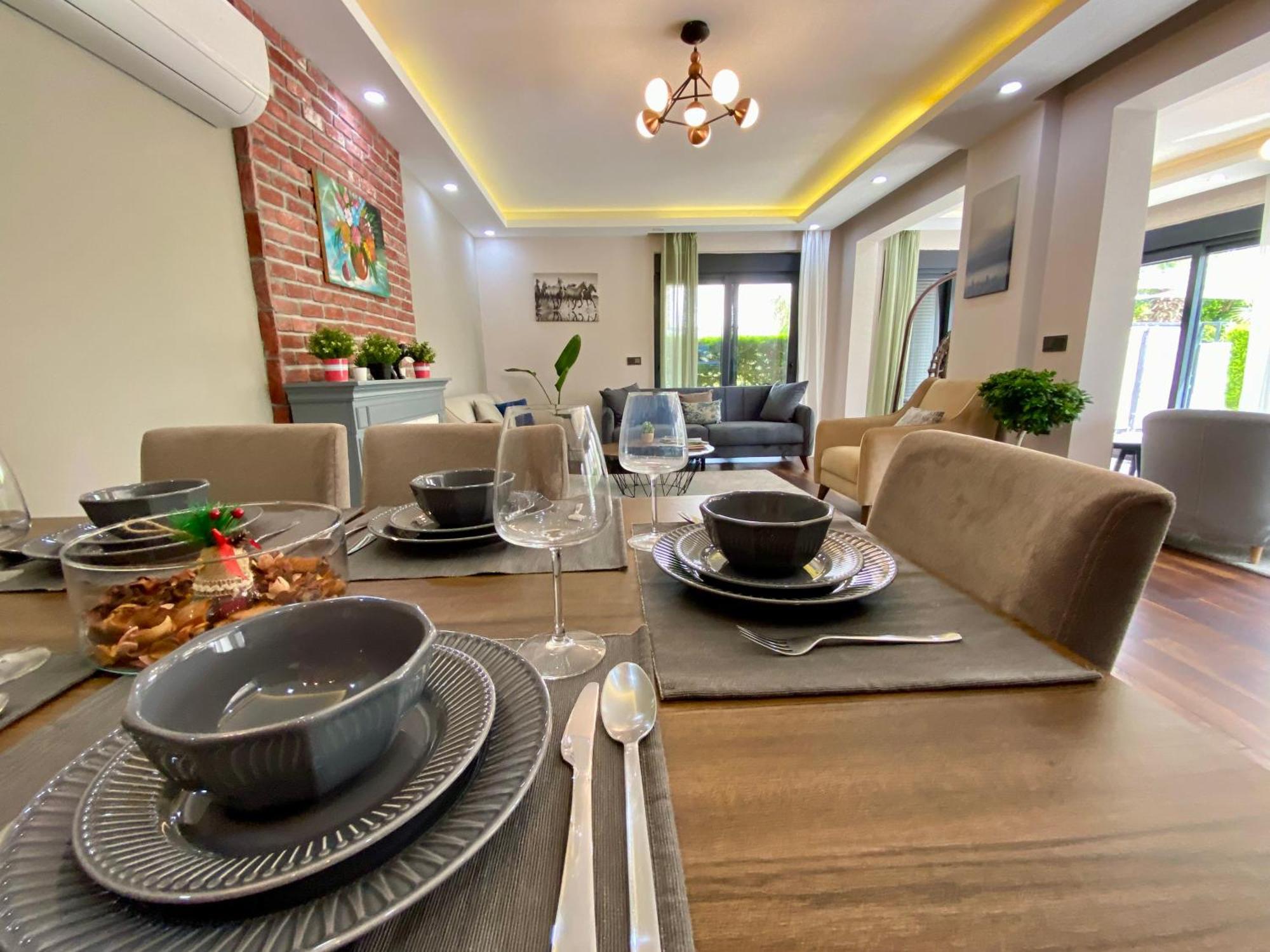 Villa Annabell1 With Swimming Pool And Jacuzzi, 3 Floors Belek Eksteriør billede