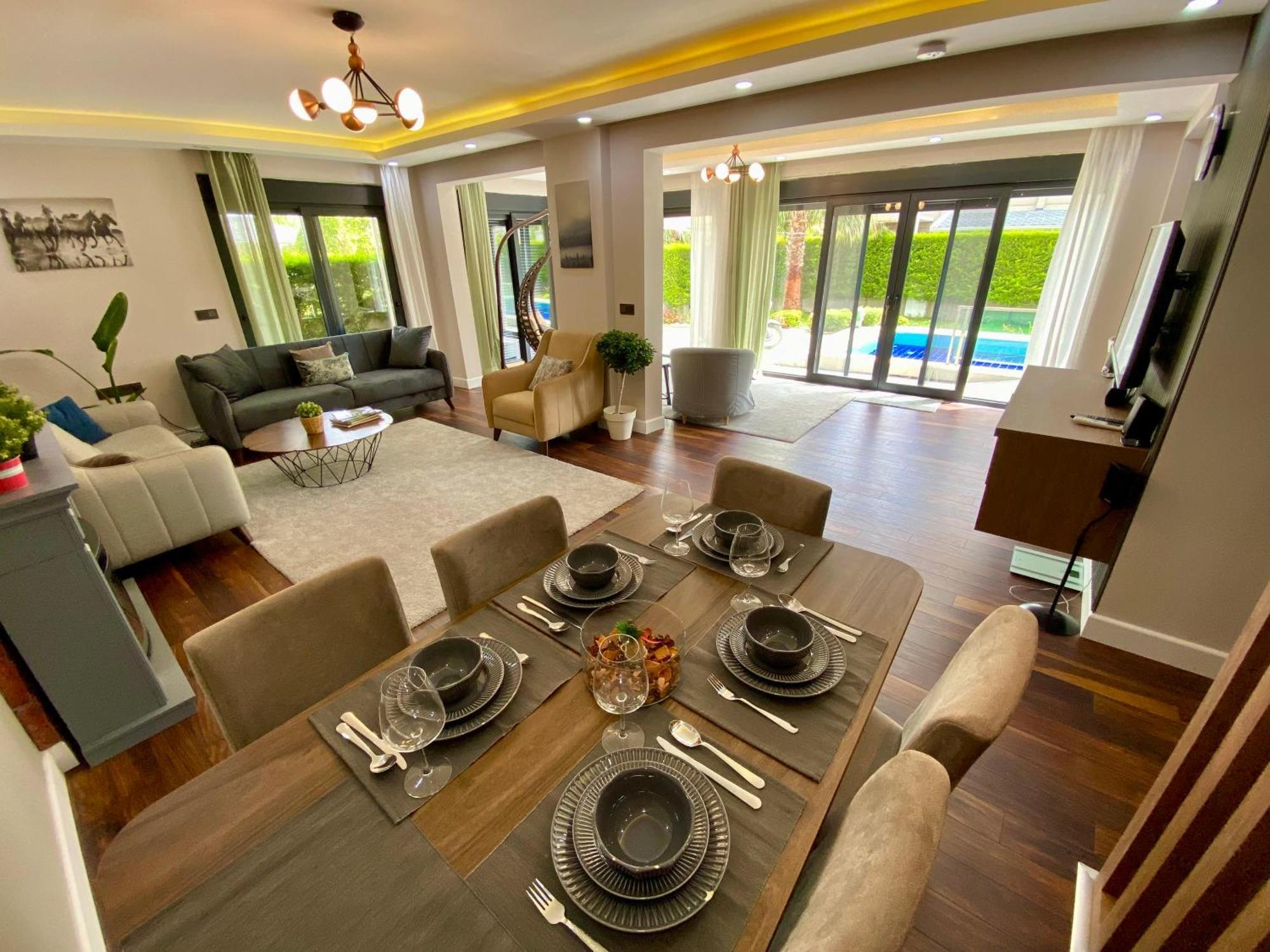 Villa Annabell1 With Swimming Pool And Jacuzzi, 3 Floors Belek Eksteriør billede