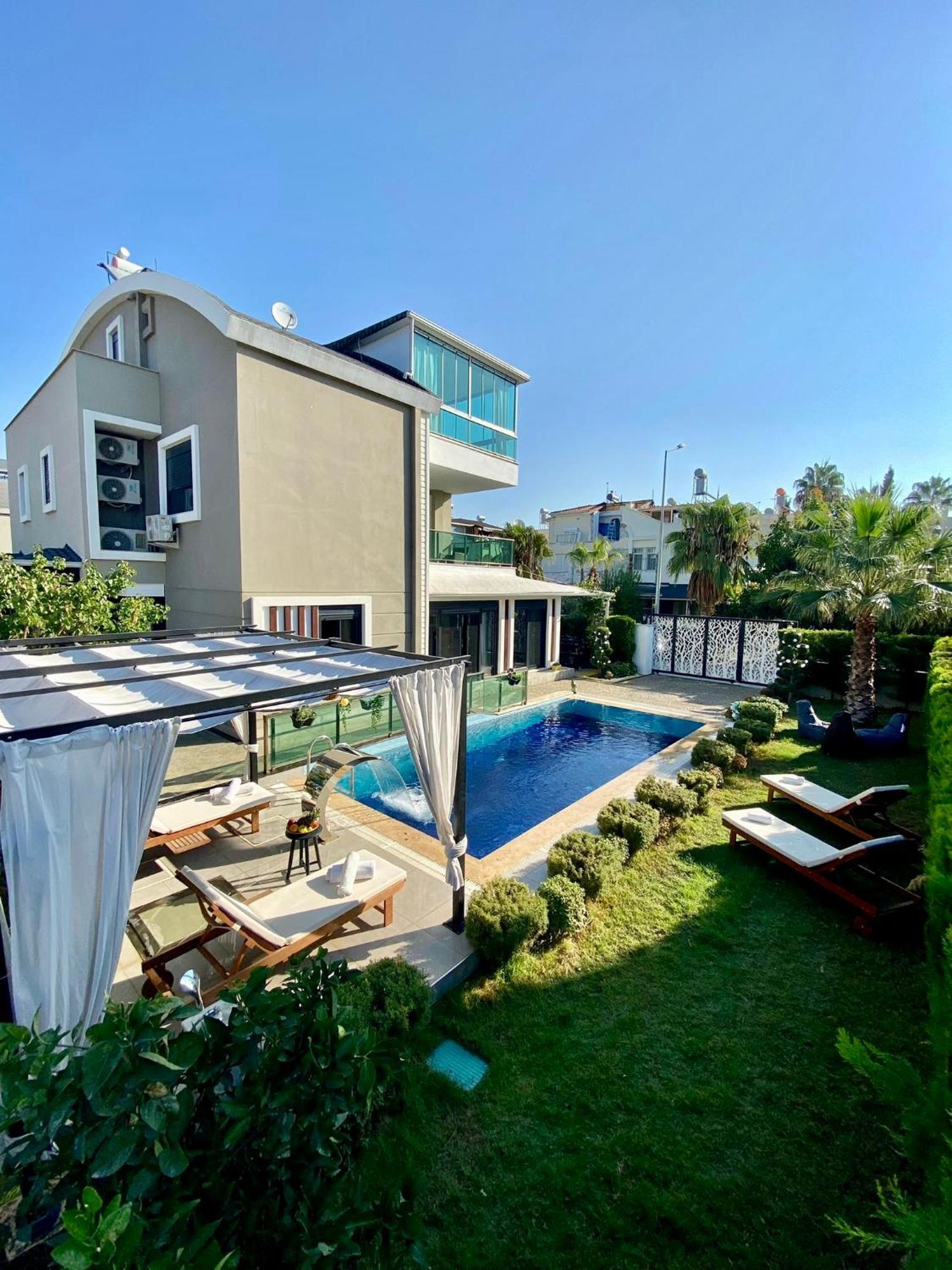 Villa Annabell1 With Swimming Pool And Jacuzzi, 3 Floors Belek Eksteriør billede